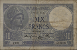 France  P84 10 Francs 1939