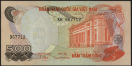 Vietnam - Zuid  P28 500 Dong 1970 (No date)