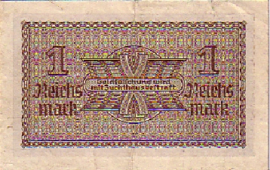 Reichskreditkassenscheine Ros.551 1 Mark 1939