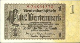 Germany P173.2: S 1 Rentenmark 1937