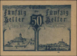 Oostenrijk - Noodgeld - Wartberg ob der Aist KK. 1142 50 Heller 1920
