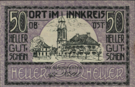 Austria - Emergency issues - Ort Im Innkreis KK.:711 50 Heller 1920
