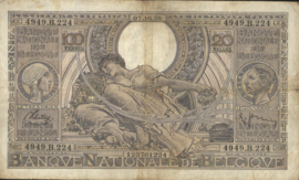 Belgium P107.3 100 Francs / 20 Belgas Model 1933