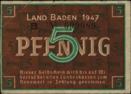 Duitsland S1001.a 5 Pfennig 1947