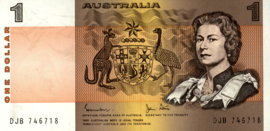 Australia  P42.d 1 Dollar 1974-1983 (No date)