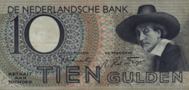 Netherlands PL40.a 10 Gulden 1943