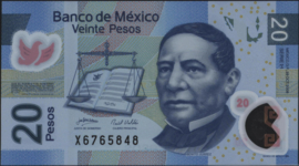 Mexico P122 20 Pesos 2008