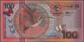 Suriname PLS22.4 100 Gulden 2000