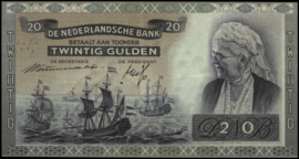 Nederland  PL51.b2 20 Gulden 1941