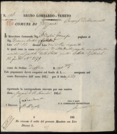 Italië - Austrian kingdom of Lombardi and Venice   Numismatisch product 1854