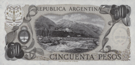 Argentinië P301/B354 50 Pesos 1976-78 (No date)