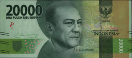 Indonesia P158 20.000 Rupiah 2016