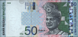 Malaysia  P43.c 50 Ringgit 1999