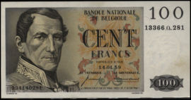 België P129.c 100 Francs 1959