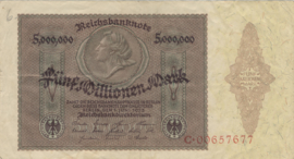 Duitsland Pick-Rixen: 093 5.000.000 Mark 1923-06-01 Ros.088