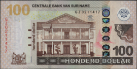 Suriname - SRD   PLSD2.5.cR 100 Dollars 2012 REPLACEMENT