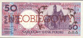 Polen P169.s 50 Zlotych 1990 SPECIMEN