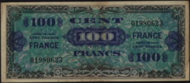 Frankrijk P118 100 Francs 1944