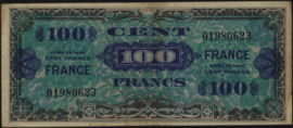 France P118 100 Francs 1944