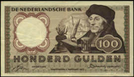Netherlands PL102.b 100 Gulden 1953