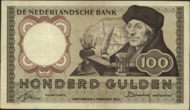 Netherlands PL102/AV085 100 Gulden 1953