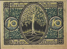 Germany - Emergency issues - Lebus  Grab.:L28 10 Pfennig 1920