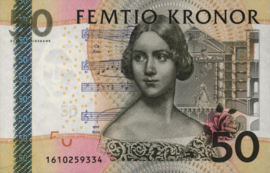 Sweden  P64 50 Kronor 2011