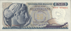 Griekenland P195.a 50 ΔΡΑΧΜΑΙ / Drachmes / Drachmai 1964