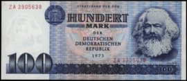 Duitsland - DDR  P31.b)ZA 100 Mark 1975 REPLACEMENT