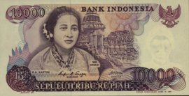 Indonesia P126 10.000 Rupiah 1985