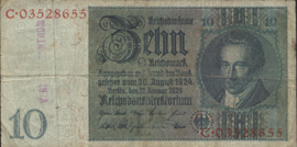 Germany P180.1 10 Reichsmark 1929