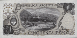 Argentina P301/B354 50 Pesos 1976-78 (No date)