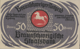 Duitsland - Noodgeld - Braunschweig Grab/Mehl.:155.4.g 50 Pfennig 1921