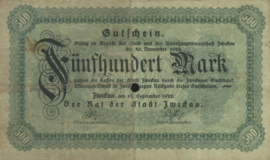 Duitsland - Noodgeld -  Zwickau 5350.1a 500 Mark 1922