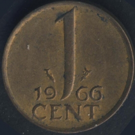 Sch.1251 1 Cent 1966 brede 66