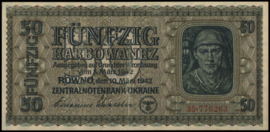 Oekraïne  P54 50 Karbowanez 1942