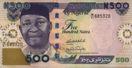 Nigeria  P30 500 Naira 2005