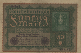 Germany P66 Reihe 2 50 Mark 1919