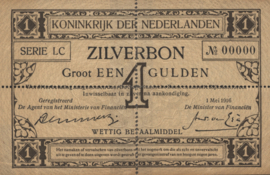 Netherlands   PL2 1 Gulden 1916 PROOF