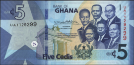 Ghana  P46 5 Cedis 2019