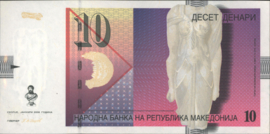Macedonië  P14 10 Denar 2008