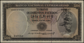 Timor  P29 500 Escudos 1963