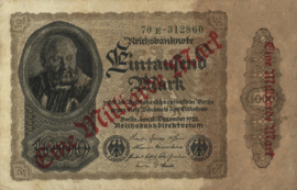 Germany DEU126 1,000,000,000 Mark 1922