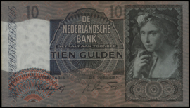 Nederland - Bankbiljet  PL38.b 10 Gulden 1942