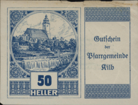 Oostenrijk - Noodgeld - Kilb KK.:437 50 Heller 1920