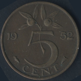 5 Cent 1952