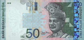Malaysia  P43.d 50 Ringgit 2001