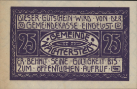 Duitsland - Noodgeld - Nachterstedt Grab/Mehl.:922 25 Pfennig 1921