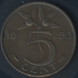 5 Cent 1950
