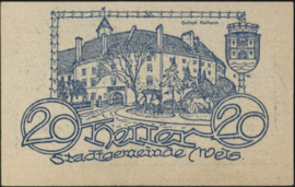 Oostenrijk - Noodgeld - Wels KK. 1167.I.d 20 Heller 1920 (No date)